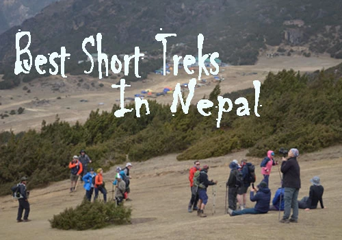 short trek in Nepal
