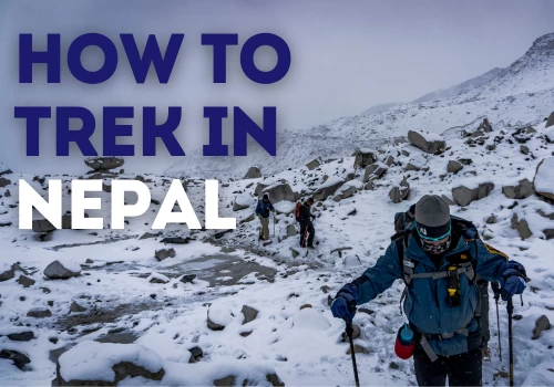 how to trek in nepal