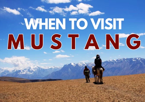 best time to visit mustang