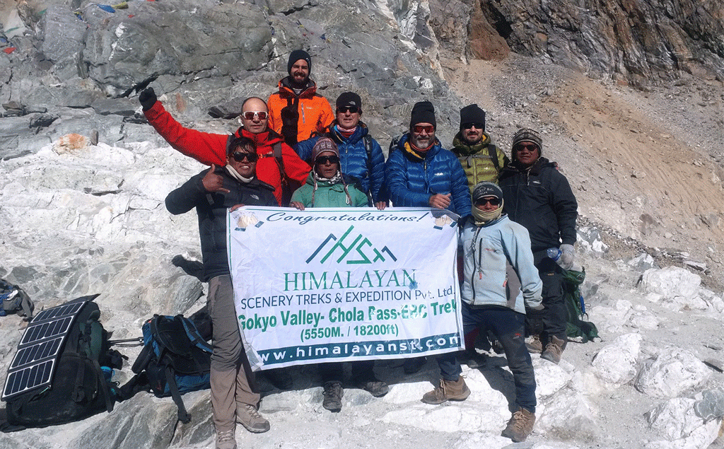 gokyo chola ebc trek