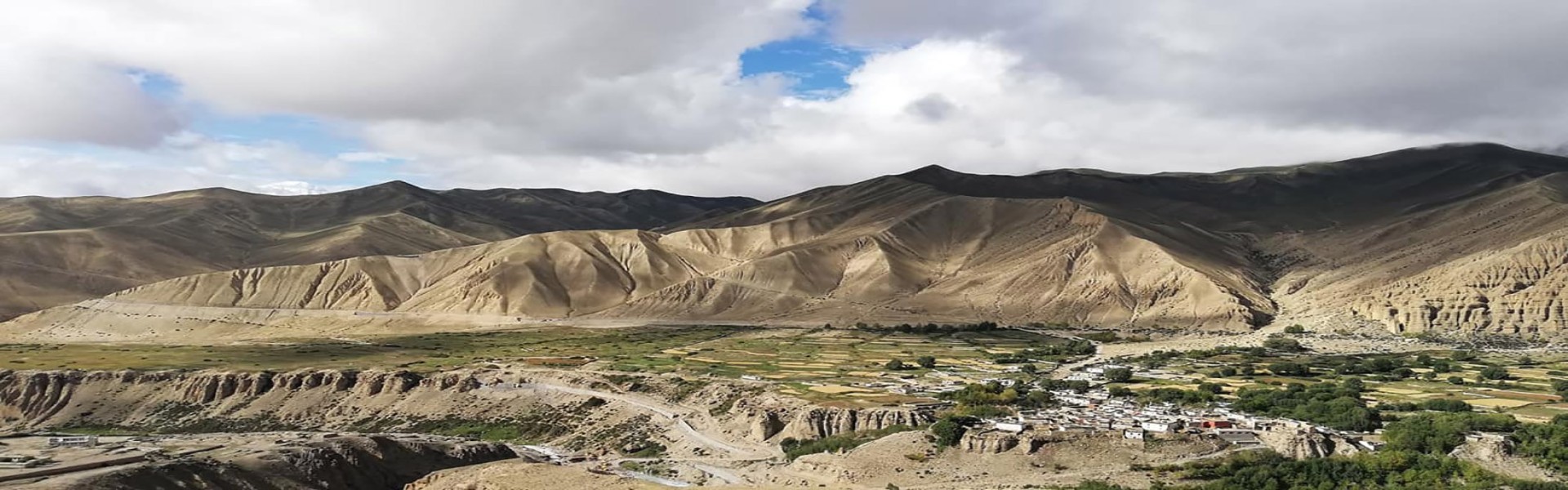 Mustang Nepal Beautiful Valley