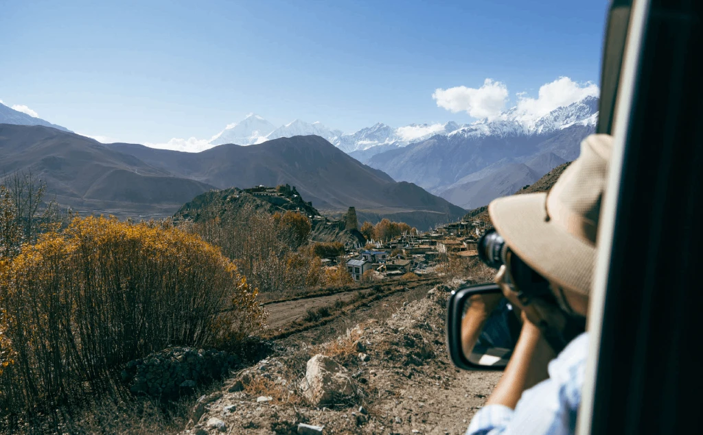 mustang tour in nepal by jeep