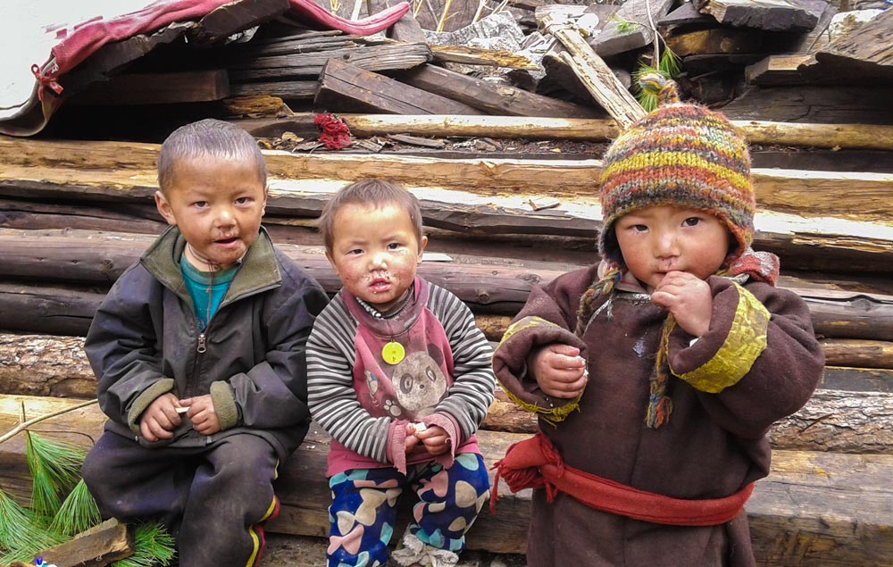 Childrens in Samdo