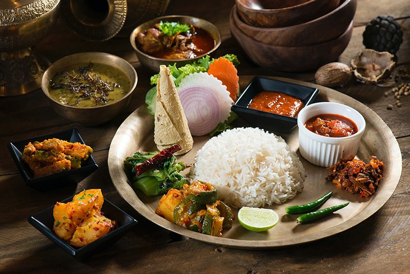 Nepal food delicasies