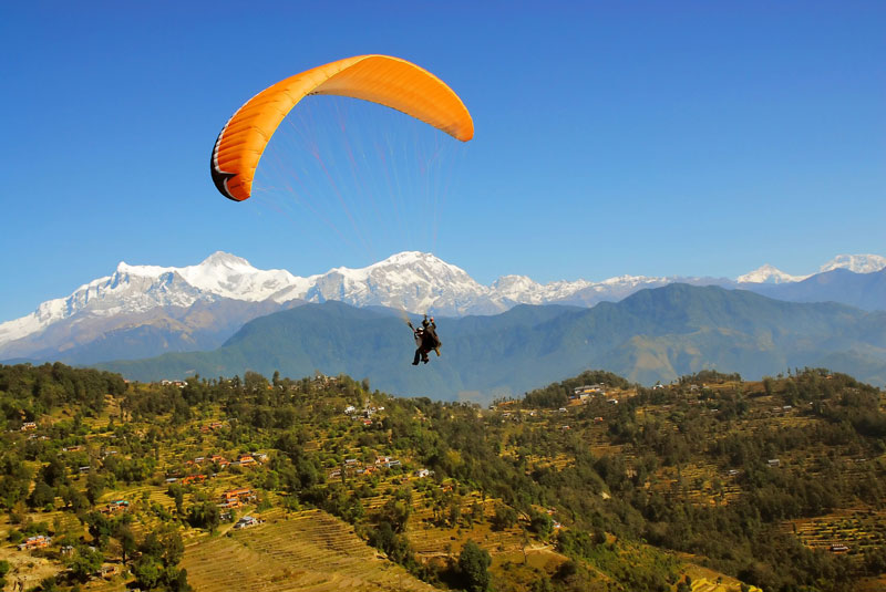 Paragliding In Nepal