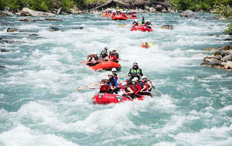 white water rafting in Nepal