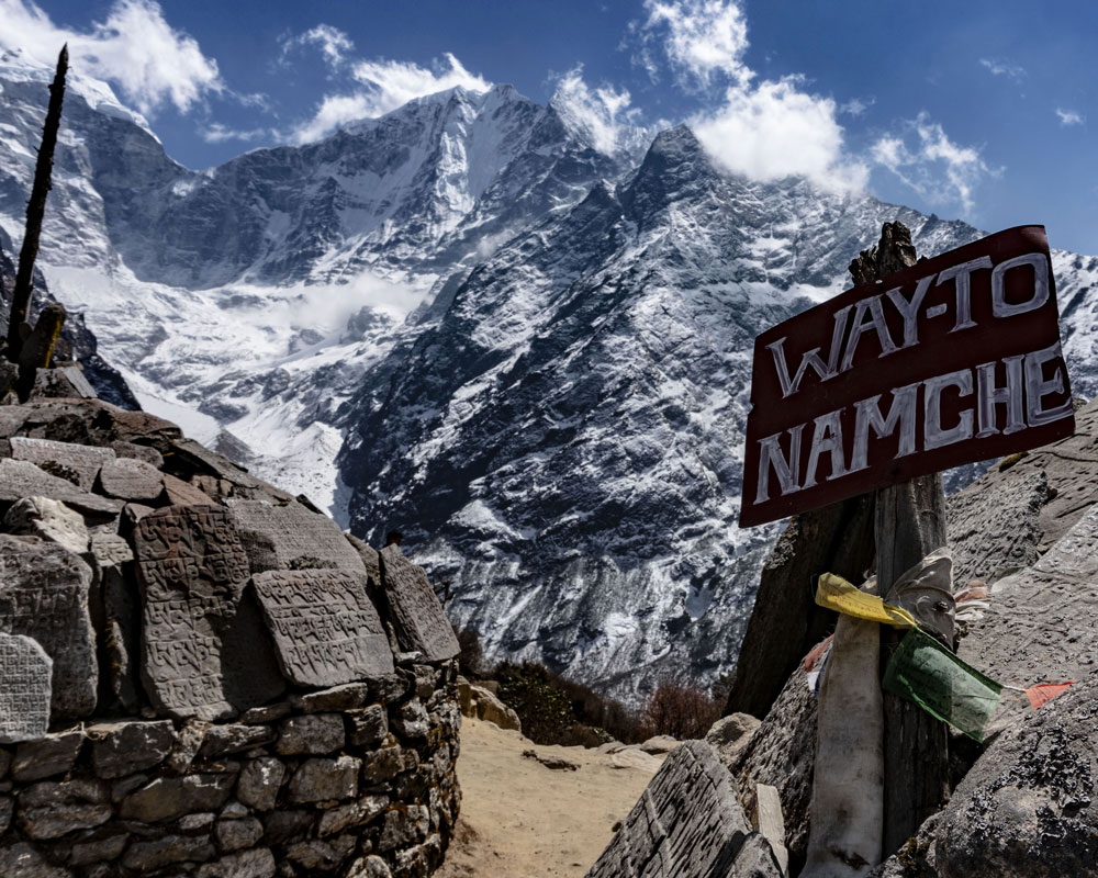 Way to Namche Bazaar