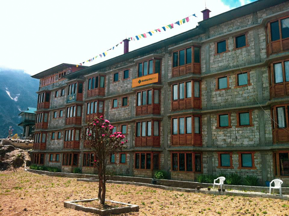 hotel in namche