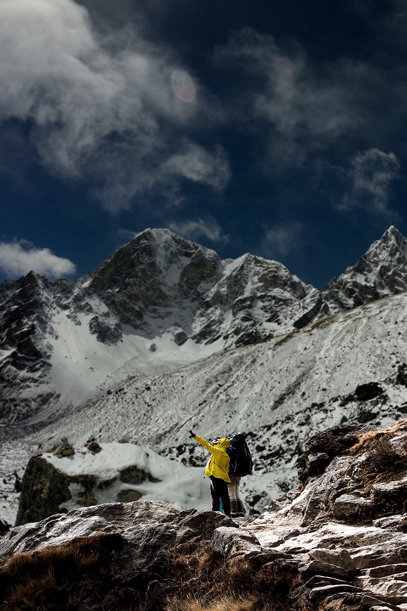 beauty lies in Everest