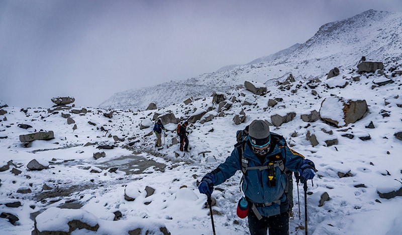 hardship on Everest Base Camp Trekking