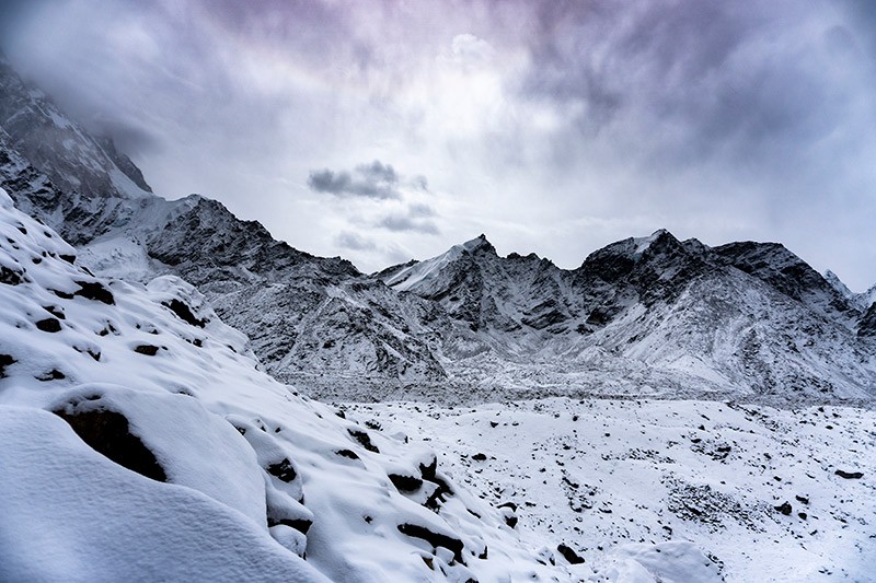 Panoramic views of Himalayas