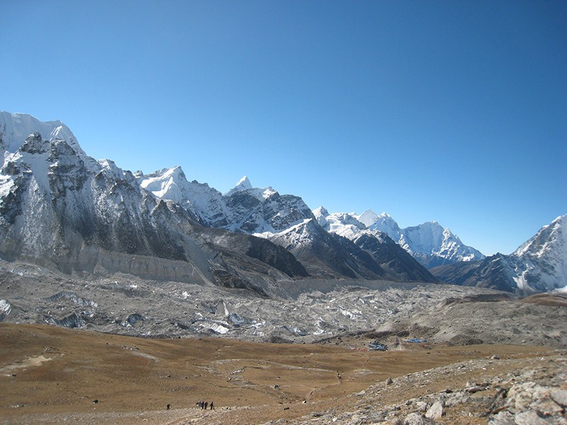 Panoramic himalaya views