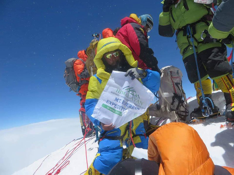 Successful summit to Everest