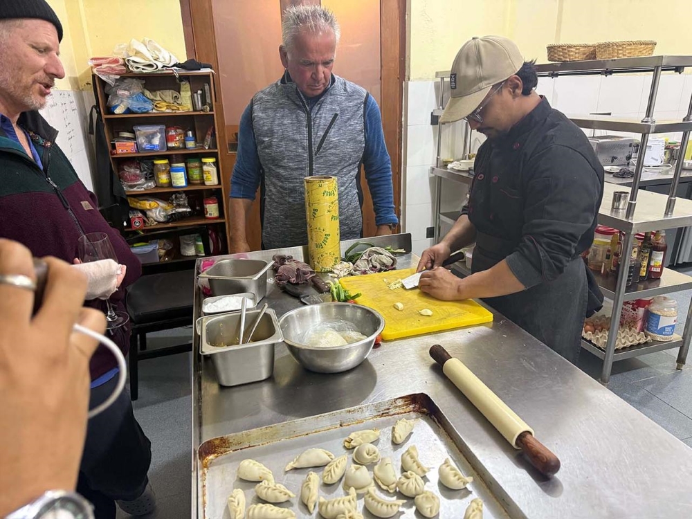 Cooking class for tourist