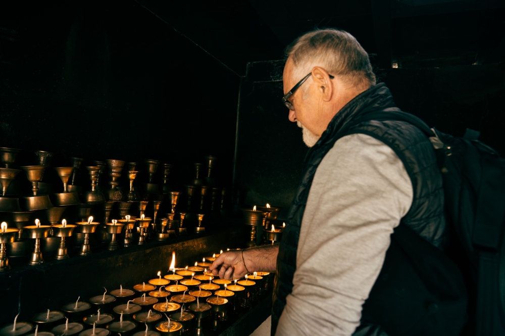 traveller lightning the butter lamps