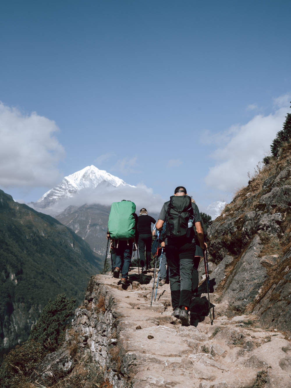 trekking in namche