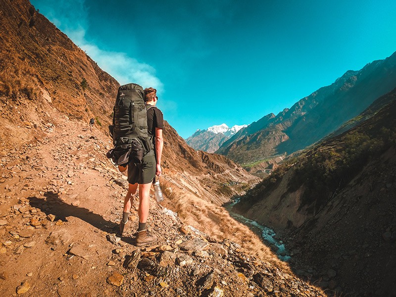 Starting of Manaslu Trekiking Journey