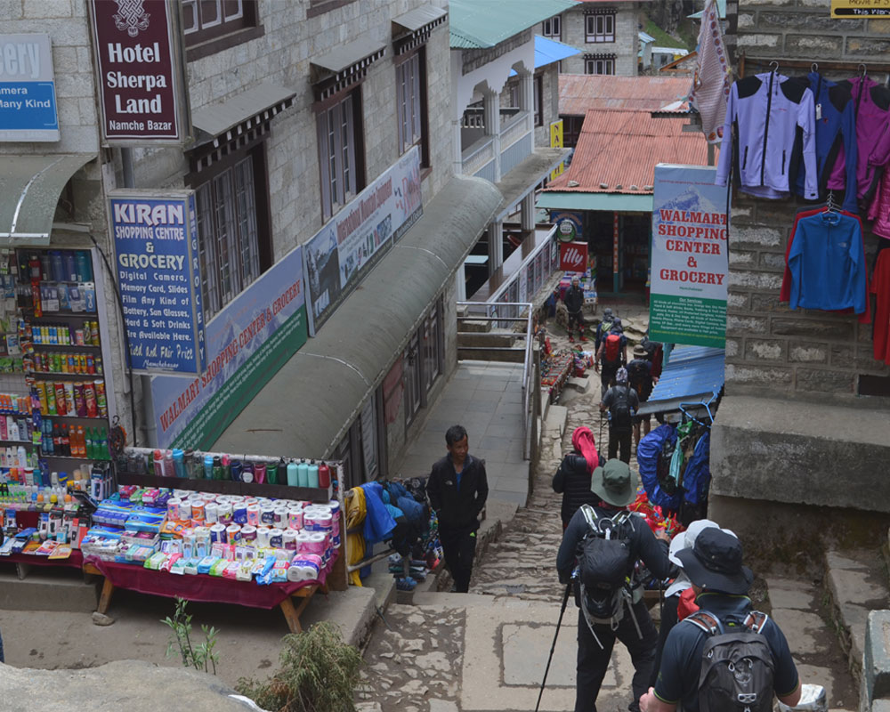 Shop at Namche