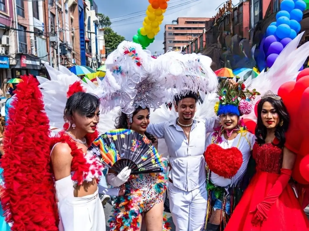 gay pride march in kathmandu