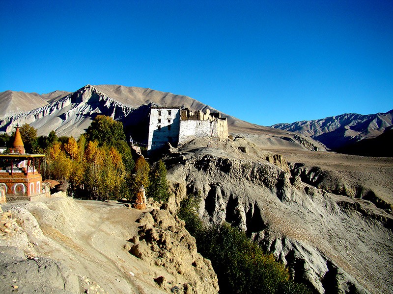 beautiful valley of mustang