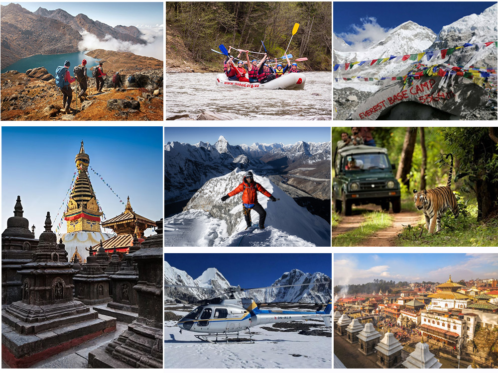 destination travel in nepal