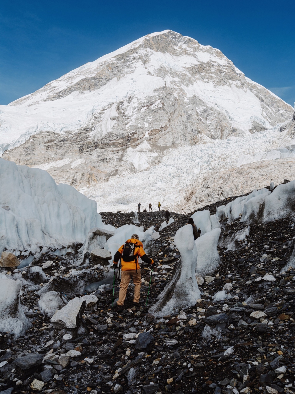 trekking to everest base camp