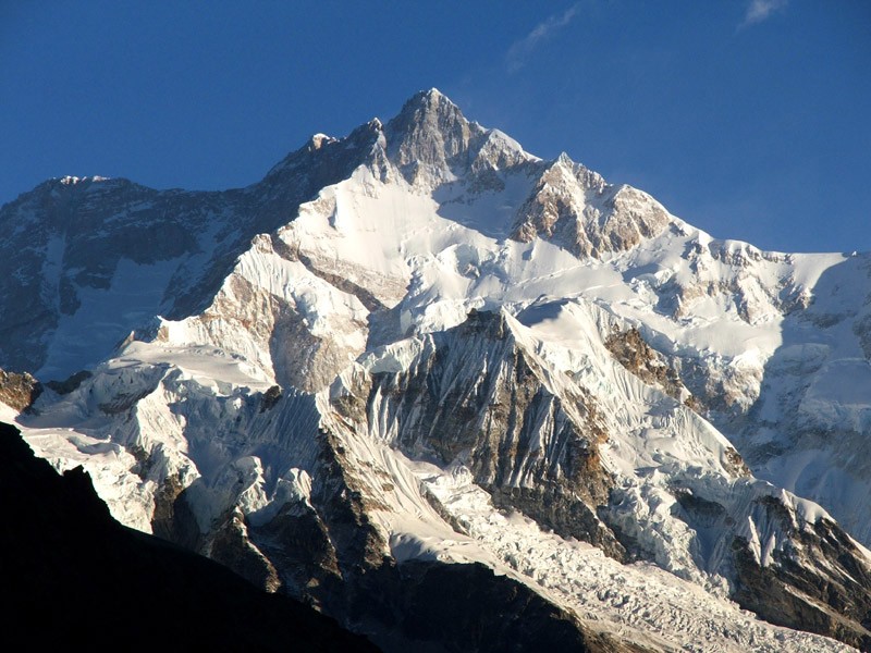 Kanchanjunga Mountain Peak