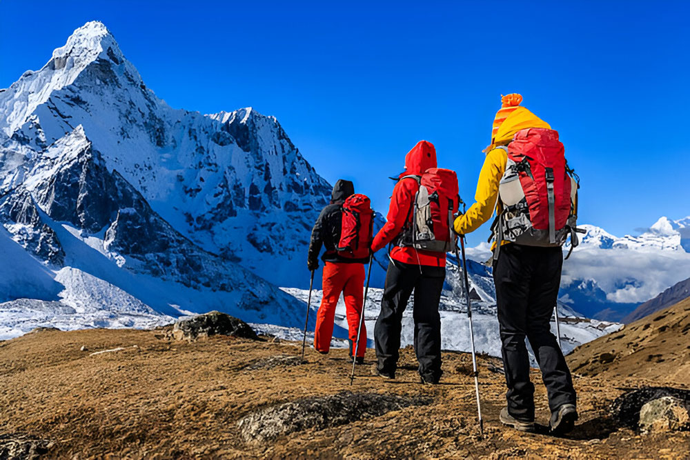 Climbing Ama Dablam
