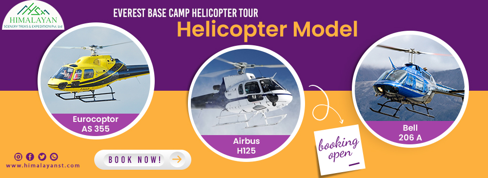 Everest Base Camp Helicopter Tour Helicopter Model