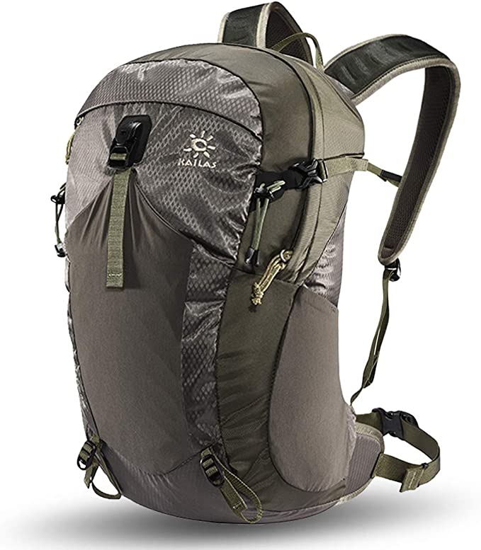 A green daypack