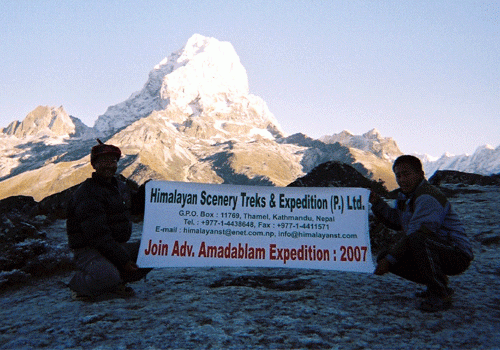 ama dablam expedition