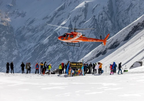 annapurna base camp helicopter tour with cost
