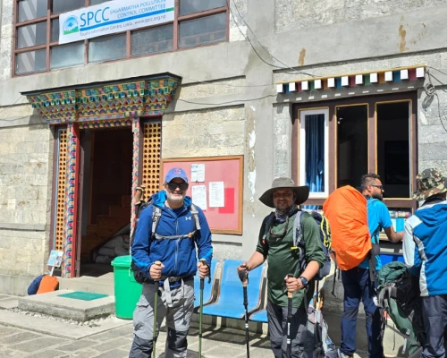 A Local Town Of Everest