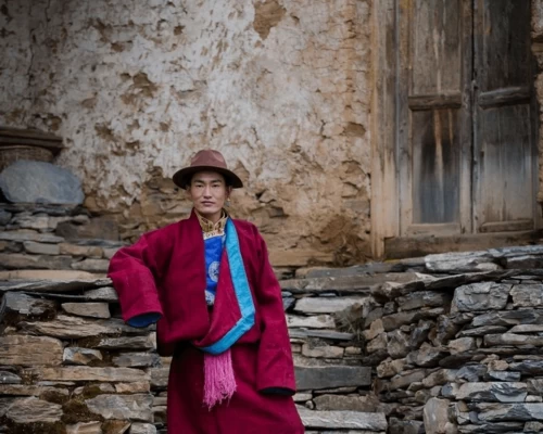 A Tsumba Man In Tsum Valley