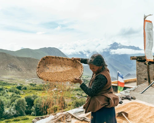An Everyday Life In Jharkot