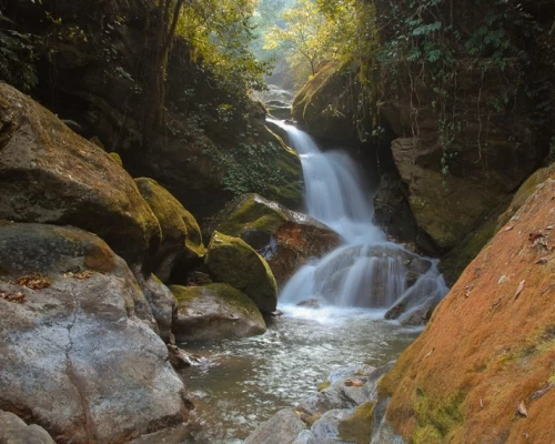 Bagmati River Sundarijal Waterfall Kathmandu Nepal