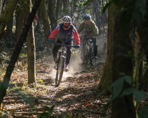 Bikers Ride In Chisapani Nagarkot Trail