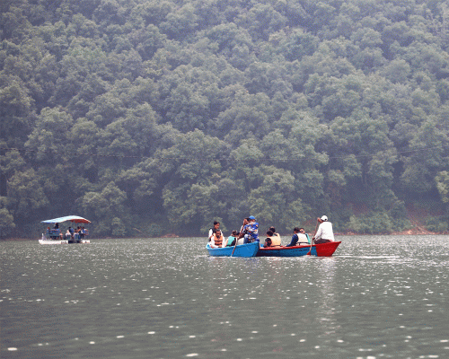 Boating On Phewa Lake