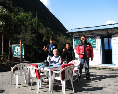 Break Time During Trek