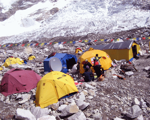 Camping At Base Camp