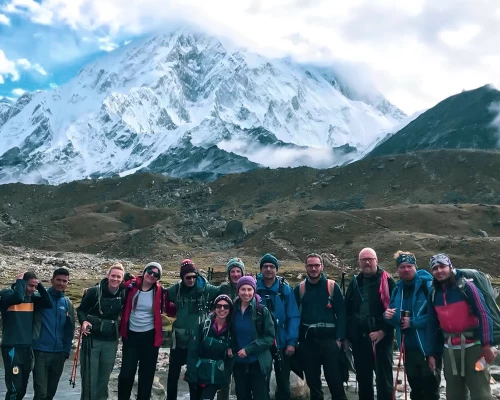 Everest Base Camp Group Trekkers