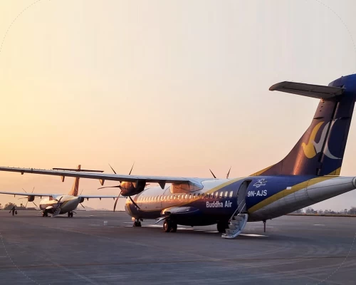 Flight About To Take Off