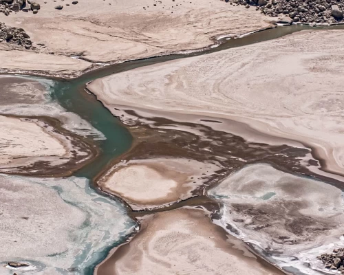 Glacial River In Everest Region