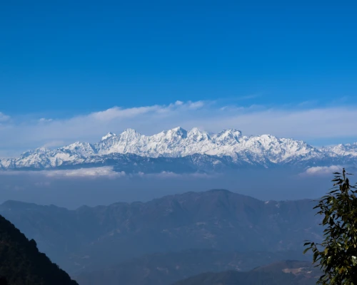 Himalayan Range Seen From Chandragiri