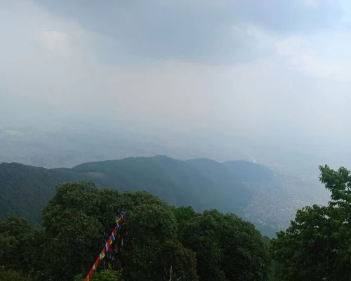Kathmandu Valley View From Jamacho