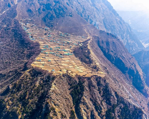 Khumjung Village Ebc Heli