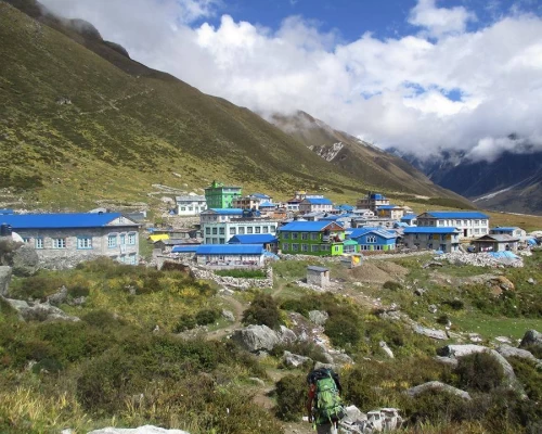 Langtang Valley In Spring