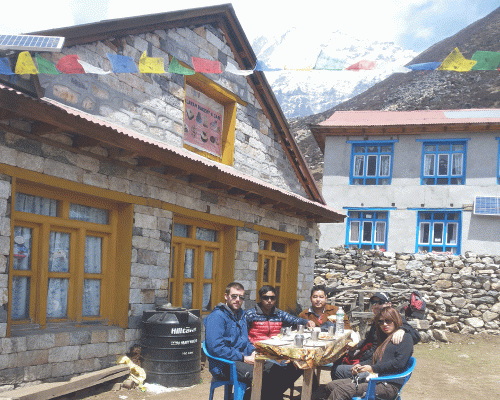 Lunch At Langtang Valley