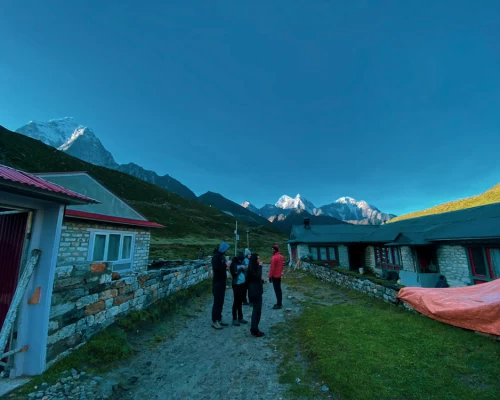 Morning View In Everest Region