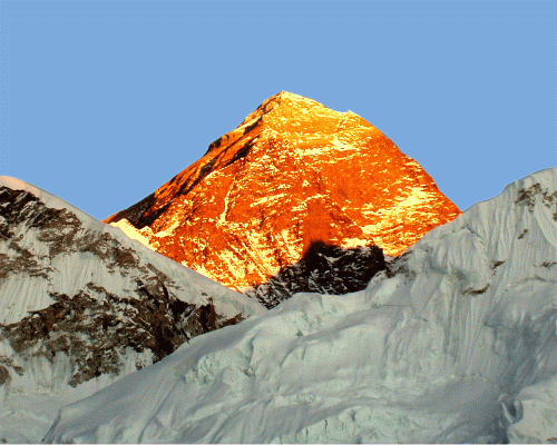 Morning Views Of Mt Everest